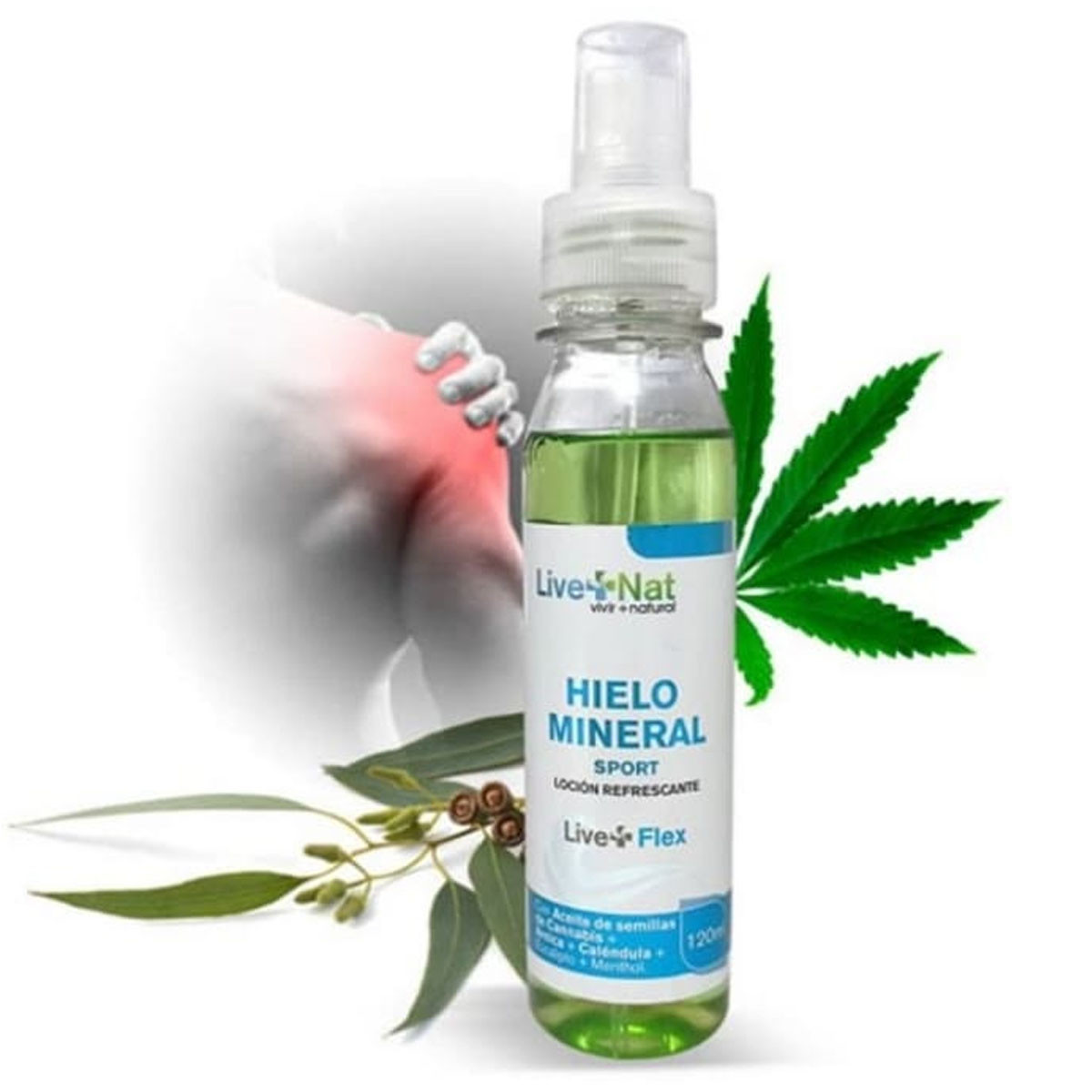 Miniatura 3 de Spray Mentolado Hielo Mineral Masajes